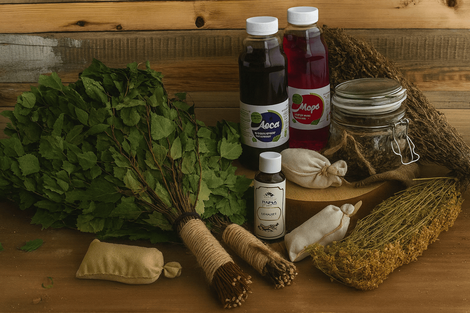 Натуральные ароматизаторы и травы для бани — эфирные масла, веники и настои Натуральные ароматизаторы и травы для бани — эфирные масла, веники и настои