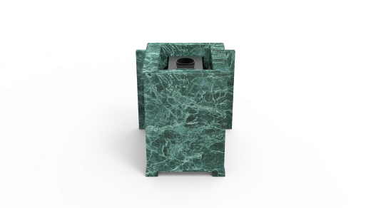 Печь из натурального камня Genesis GN 500 облицовка открытая пироксенит-элит фото в Екатеринбурге