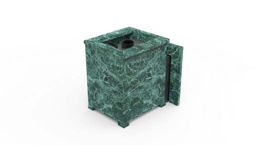 Печь из натурального камня Genesis GN 500 облицовка открытая пироксенит-элит фото в Екатеринбурге