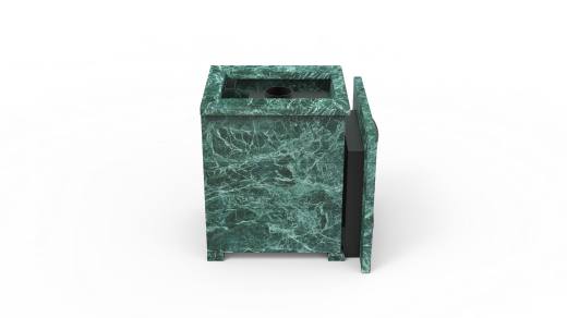 Печь из натурального камня Genesis GN 500 облицовка открытая пироксенит-элит фото в Екатеринбурге