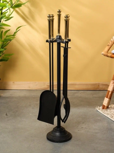 Каминный набор №3 Steelwood  фото в Екатеринбурге