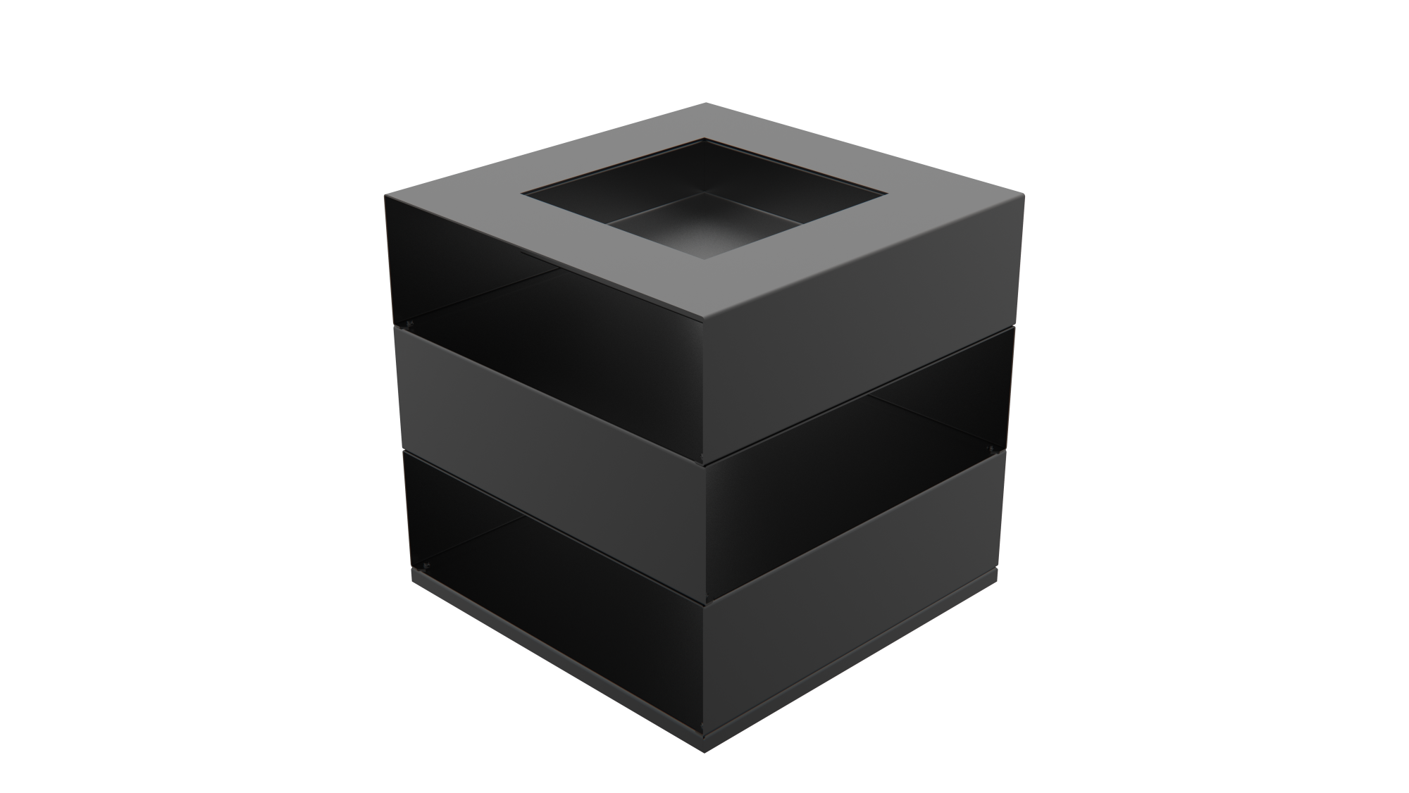 Очаг "Пламенный куб" фото в Екатеринбурге