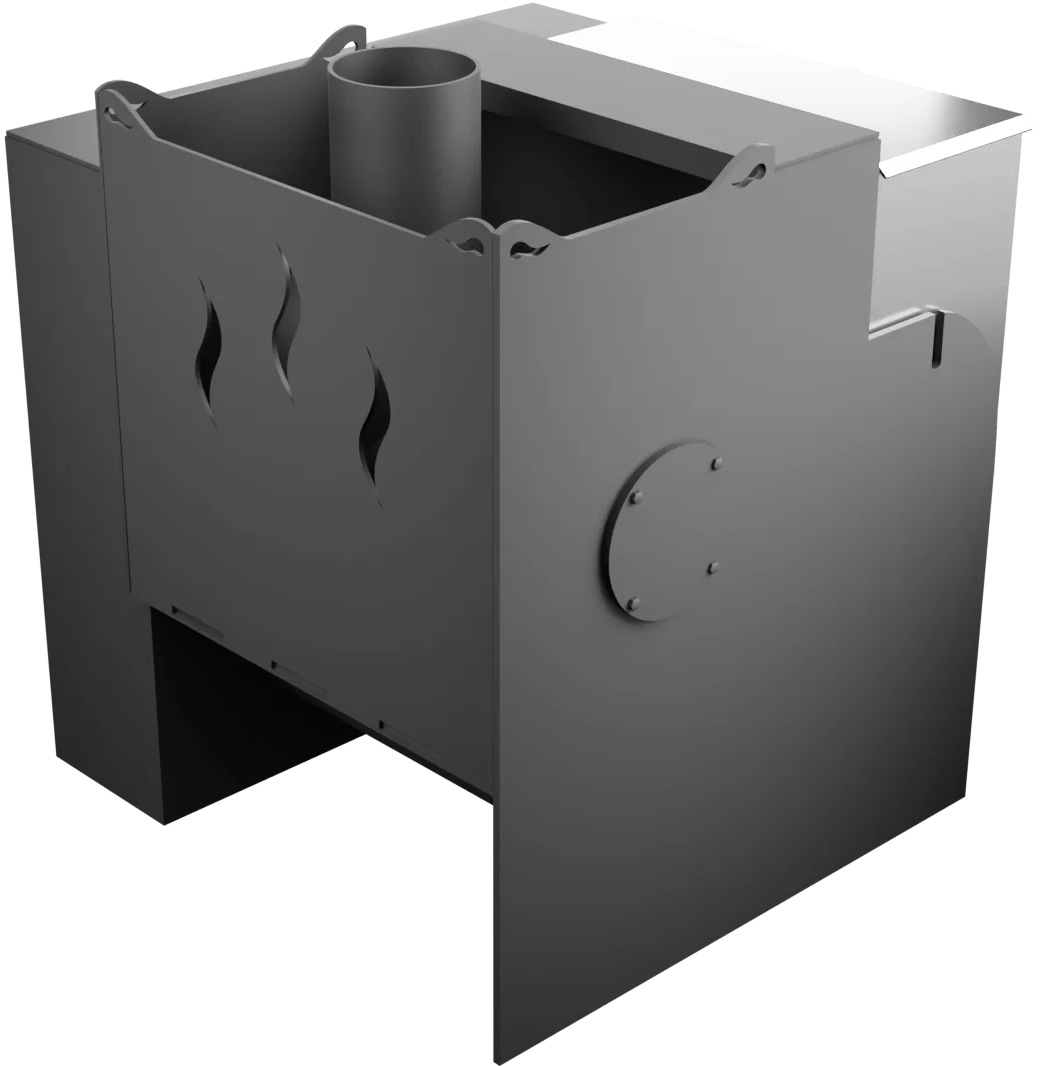 Печь Горыныч Мини, каменка с правой стороны, естественная система воздушного отопления фото в Екатеринбурге Печь Горыныч Мини, каменка с правой стороны, естественная система воздушного отопления фото в Екатеринбурге