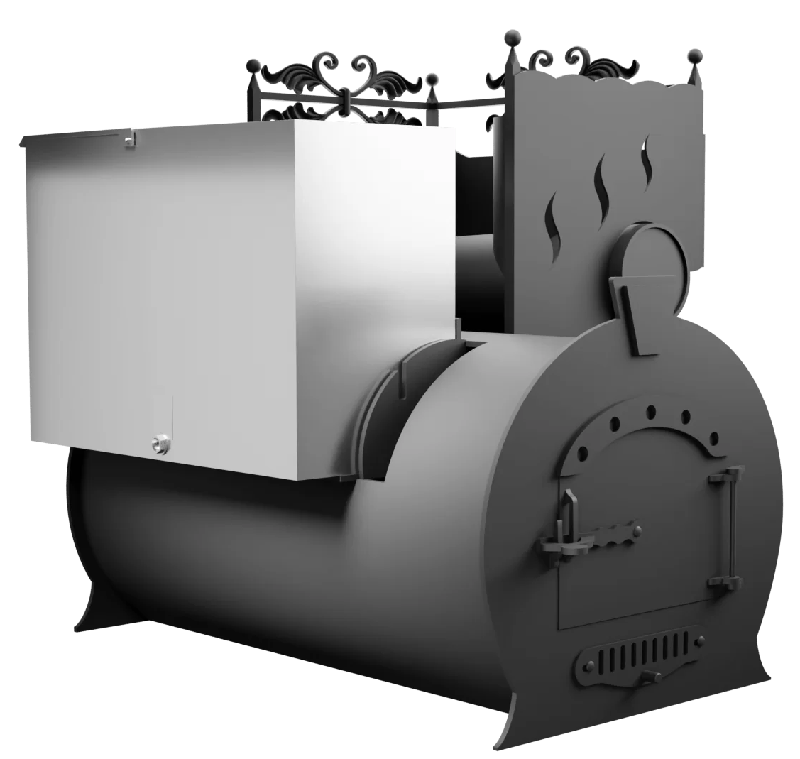 Печь Горыныч 3, каменка с правой стороны фото в Екатеринбурге Печь Горыныч 3, каменка с правой стороны фото в Екатеринбурге