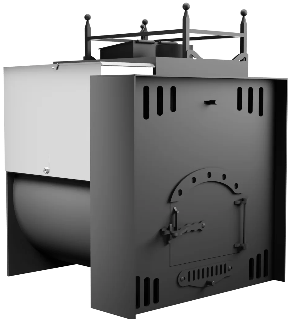 Печь Горыныч Мини, каменка закрытая с правой стороны, естественная система воздушного отопления фото в Екатеринбурге Печь Горыныч Мини, каменка закрытая с правой стороны, естественная система воздушного отопления фото в Екатеринбурге