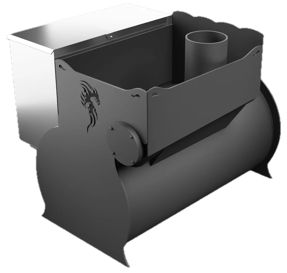 Печь Горыныч 2, каменка с левой стороны, малая дверь со стеклом фото в Екатеринбурге Печь Горыныч 2, каменка с левой стороны, малая дверь со стеклом фото в Екатеринбурге