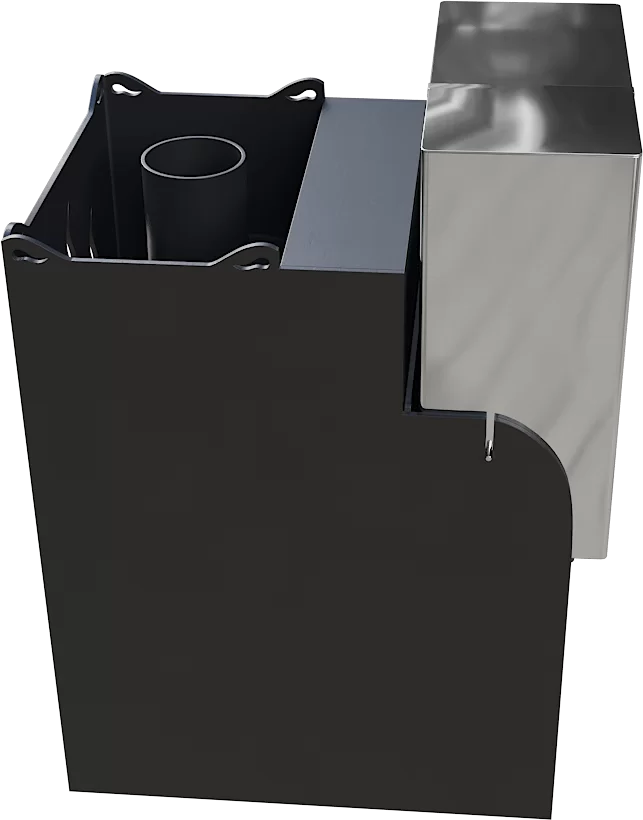 Печь Горыныч Мини, каменка с правой стороны фото в Екатеринбурге Печь Горыныч Мини, каменка с правой стороны фото в Екатеринбурге