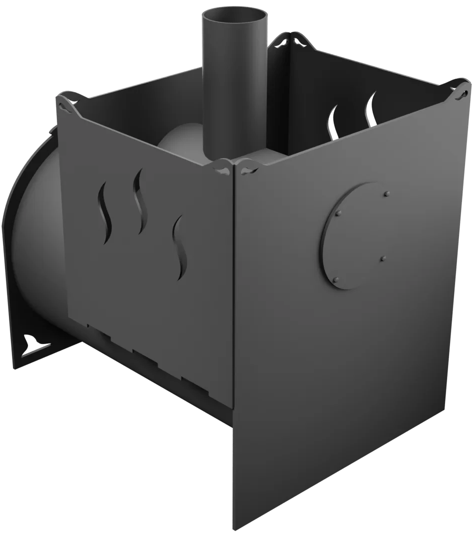 Печь Горыныч Мини, двойная каменка фото в Екатеринбурге Печь Горыныч Мини, двойная каменка фото в Екатеринбурге