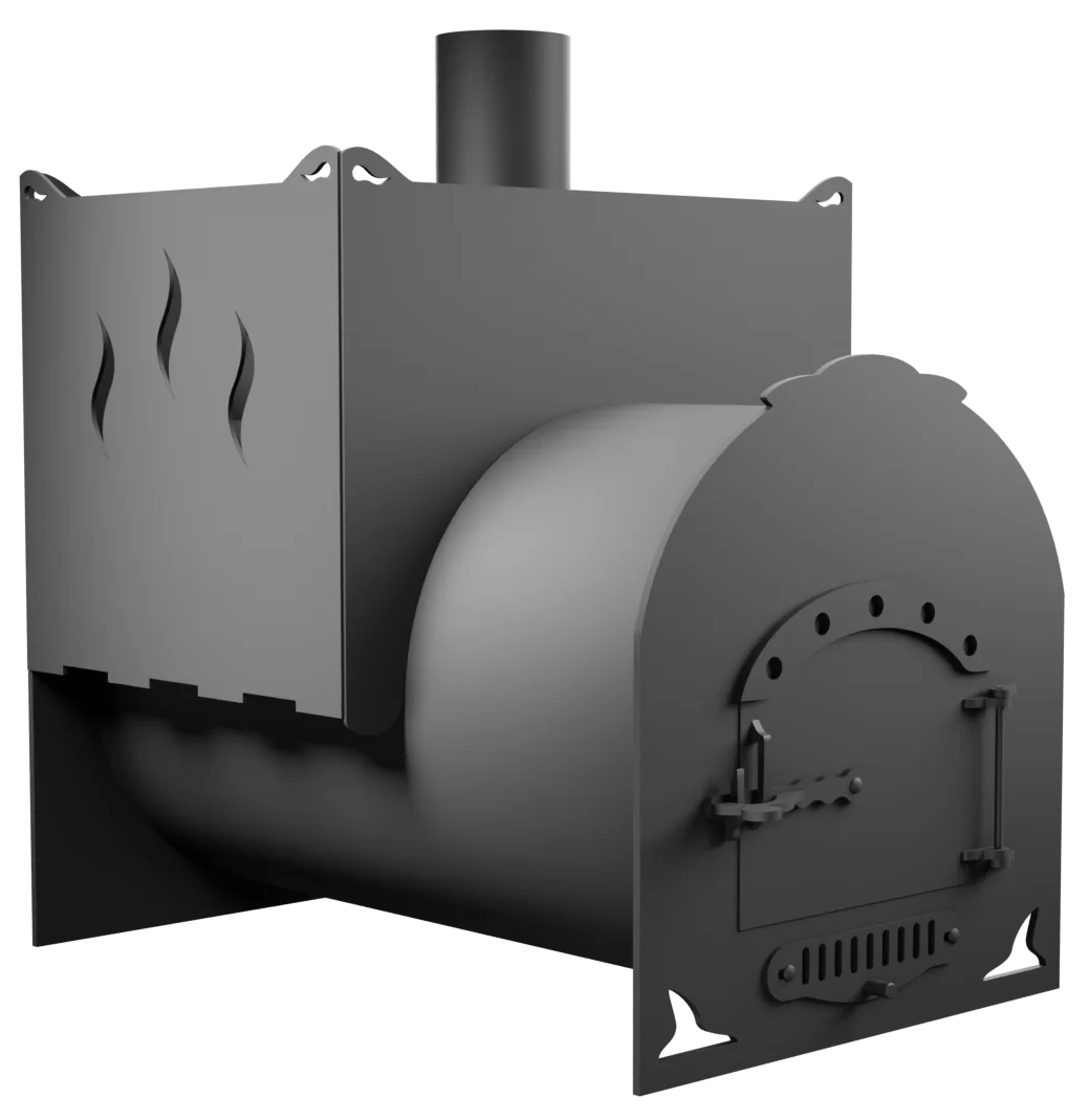 Печь Горыныч Мини, двойная каменка фото в Екатеринбурге Печь Горыныч Мини, двойная каменка фото в Екатеринбурге