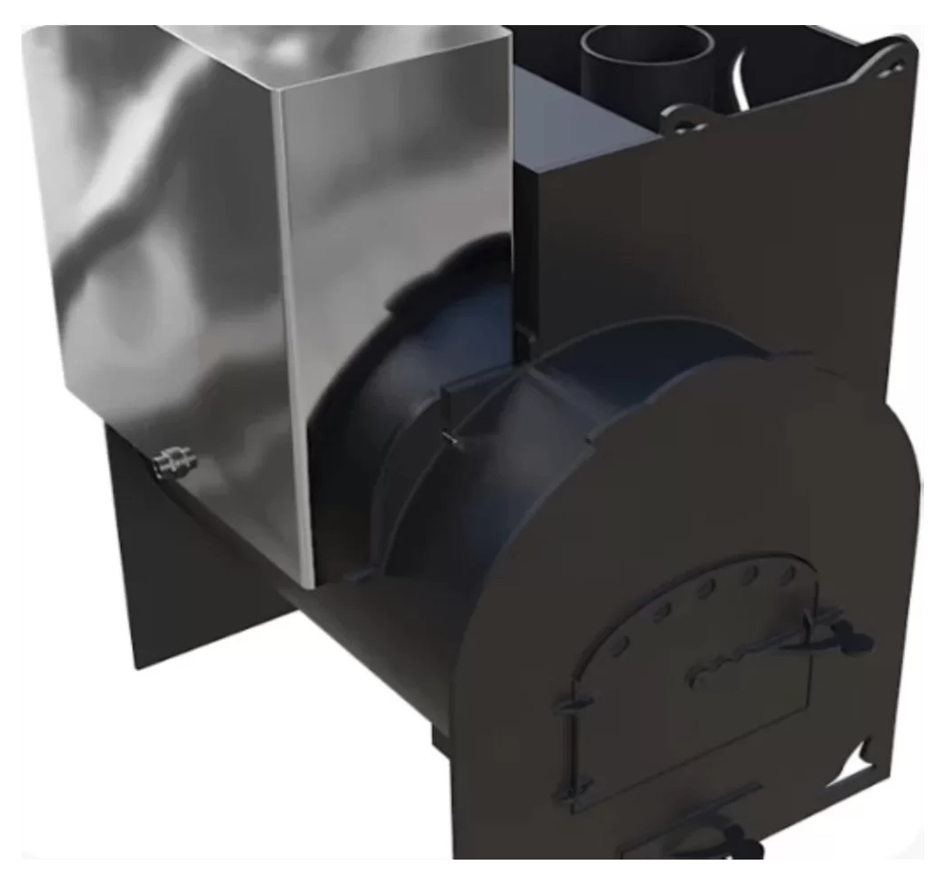 Печь Горыныч Мини, каменка с правой стороны фото в Екатеринбурге Печь Горыныч Мини, каменка с правой стороны фото в Екатеринбурге