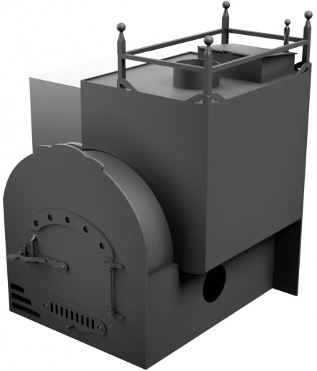 Печь Горыныч Мини, каменка закрытая с правой стороны, система воздушного отопления фото в Екатеринбурге Печь Горыныч Мини, каменка закрытая с правой стороны, система воздушного отопления фото в Екатеринбурге